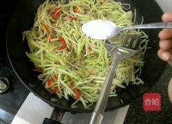 小炒佛手瓜的做法图解5