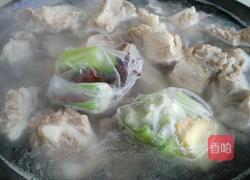 排骨榛蘑炖粉条的做法图解5