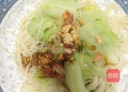 蒜蓉葱香捞面的做法图解4