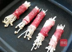 肥牛金针菇卷的做法图解4