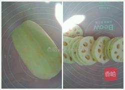 黑心藕片的做法图解1