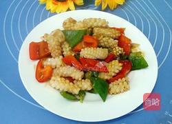 蚝油尤鱼花的做法图解9