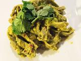牛油果麻辣菠菜面avocado spinach pasta