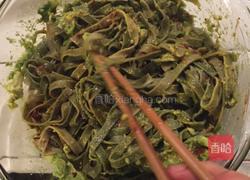 牛油果麻辣菠菜面avocado spinach pasta的做法图解6
