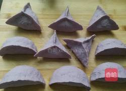 紫薯粉腊肉饺的做法图解10