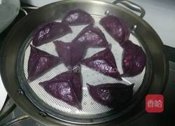 紫薯粉腊肉饺的做法图解12
