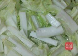 家常白菜牛肉的做法图解1