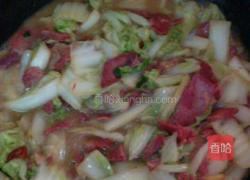 家常白菜牛肉的做法图解6