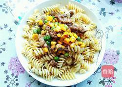 番茄(黑椒)什锦牛腩意粉的做法图解22