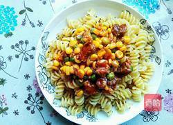 番茄(黑椒)什锦牛腩意粉的做法图解23