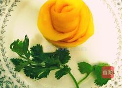 玫瑰花南瓜馒头的做法图解9