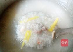 鱿鱼虾干排骨粥的做法图解7