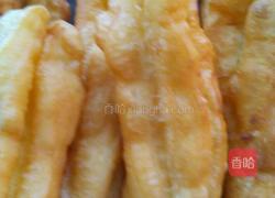 今天早晨做的油条的做法图解5