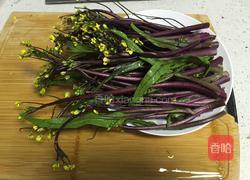 紫菜心炒肉片的做法图解2