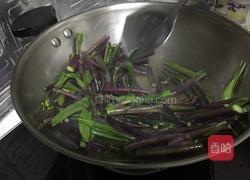 紫菜心炒肉片的做法图解5