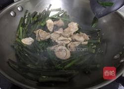 紫菜心炒肉片的做法图解7