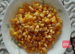 青红椒炒玉米的做法图解5