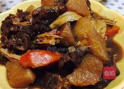 萝卜炖牛腩的做法图解8