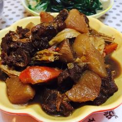 萝卜炖牛腩的做法[图]