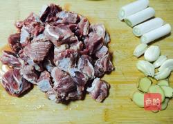 萝卜炖牛腩的做法图解1