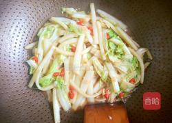 酸辣大白菜的做法图解5