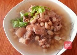 猪尾巴花生汤的做法图解7
