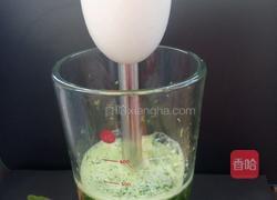 芹菜叶虾仁饼的做法图解5