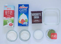 三色椰蓉牛奶小方的做法图解1