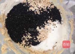 黑芝麻燕麦高纤饼干的做法图解4