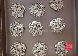 黑芝麻燕麦高纤饼干的做法图解5