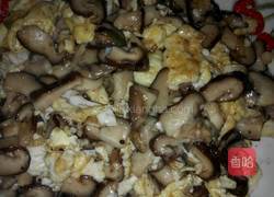 香菇炒鸡蛋的做法图解7