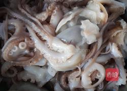 红烧肉八爪鱼炖莲藕的做法图解2