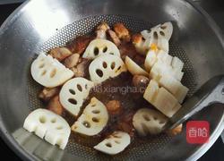 红烧肉八爪鱼炖莲藕的做法图解5