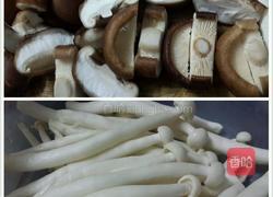 蚝油双菇肉片的做法图解2