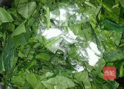 煎鸡蛋菠菜的做法图解3