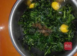 煎鸡蛋菠菜的做法图解4