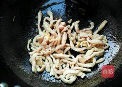 藕丝炒肉段的做法图解8