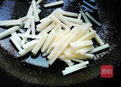 藕丝炒肉段的做法图解9