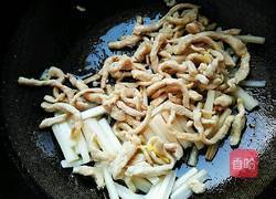 藕丝炒肉段的做法图解11