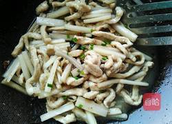 藕丝炒肉段的做法图解14