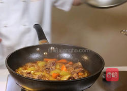 川香青笋炖田鸭的做法图解9