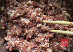 油面筋酿肉的做法图解3