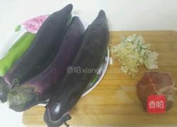 炒茄条的做法图解1