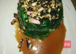 黑芝麻蒜香菠菜塔的做法图解6