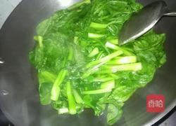 清炒菜心的做法图解1