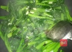 清炒菜心的做法图解4