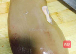 猪腰菠菜汤的做法图解1