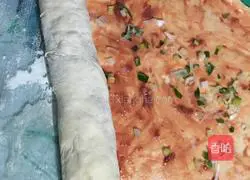 Illustration of how to make fermented bean curd and green onion pancake 5