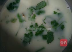 宝宝营养辅食（菠菜鲫鱼汤）的做法图解9
