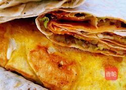 电饼铛版菜煎饼的做法图解5
